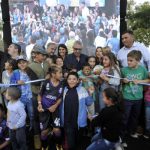 Julio Zamora continúa inaugurando plazas en Tigre