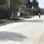 Nuevo  asfalto en Villa de Mayo