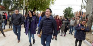 Malvinas Argentinas: Se completó la pavimentación de Riobamba