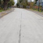 Nuevo pavimento de la calle Riobamba en Malvinas Argentinas