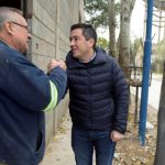 Leo Nardini y el agradecimiento de los vecinos del barrio El Cuadrado por un nuevo pavimento