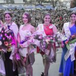 Reina y princesas de las fiestas patronales de Villa Astolfi