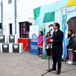 Sujarchuk y nuevas estufas para escuelas del distrito