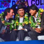 Ariel Sujarchuk recibió a Evo Morales en Escobar