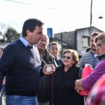 Ariel Sujarchuk recorrió obras de estabilizado en Belén de Escobar