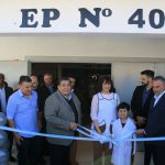 Mario Ishii inauguró Escuela N 40
