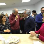 Julio Zamora inauguró el nuevo comedor para empleados