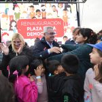 Julio Zamora y Plaza de la Democracia: Un espacio público renovado en General Pacheco con nuevos juegos, cancha de fútbol y sectores deportivos
