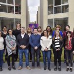 Leo Nardini y Lorenzo Beccaria recorrieron el Centro Integral para la Mujer de Malvinas Argentinas