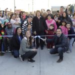 Leo Nardini inauguró el pavimento de la calle José Márquez