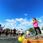 En El Talar, las vecinas vibraron al ritmo de una nueva masterclass de Zumba