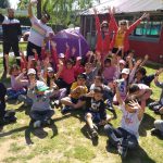 Más de 600 chicos de polideportivos de Tigre disfrutaron de un día de campamento