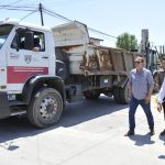 En Benavídez, Tigre construye nuevas veredas y asfaltos con Julio Zamora