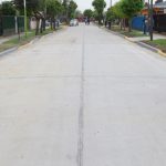 Nardini inauguró el pavimento de la calle Bogado en Grand Bourg