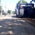 La Municipalidad de Escobar continúa con los trabajos de pavimentación de calles en Garín