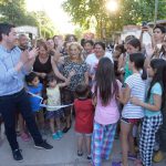 Leo Nardini inauguró el pavimento de la calle Murguiondo