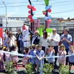 Julio Zamora inauguró los nuevos juegos del Jardín N°901 de Rincón de Milberg