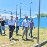 Ariel Sujarchuk recorrió las renovadas instalaciones del Club de La Familia de Matheu