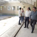 Se remodela la pileta del Hospital de Rehabilitación de Malvinas Argentinas