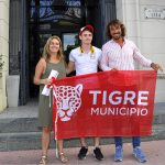 Julio Zamora recibió al jugador de squash Francisco Paita, N°1 del ranking argentino en la categoría Junior