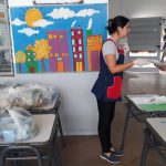 Entrega de bolsones de comida en José C. Paz