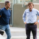 Jaime Méndez y Juanchi Zabaleta en controles vehiculares