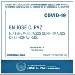 Jose  cpaz no registra coronavirus