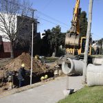 El Municipio de Malvinas Argentinas trabaja en la obra de la calle Batalla de Maipú