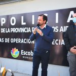 Sujarchuk y Berni presentaron dos nuevas divisiones especializadas de la Policía en Escobar