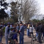 Protesta de vecinos de Ludmila en Moreno