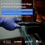 El Desarme Voluntario llega a Malvinas Argentinas