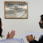 MARIEL FERNÁNDEZ, KICILLOF Y TROTTA INAUGURARON LA ESCUELA 84 EN LOS HORNOS