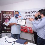 Reconocimiento a los agentes de Defensa Civil de Malvinas Argentinas