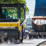 Obras de pavimentos en José C. Paz