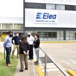 Nardini visitó la planta de Laboratorio Elea