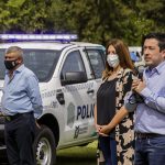 Plan de Seguridad en Malvinas Argentinas: Leo Nardini presentó 20 nuevos patrulleros