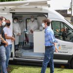 Juan Andreotti compartió un operativo para acercar servicios importantes en Virreyes Oeste