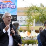 Julio Zamora acompañó el acto de reapertura del complejo Parque de la Costa junto a Kicillof y autoridades nacionales