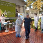 SAN FERNANDO El Municipio acompañó a PAMI en la vacunación de adultos mayores en el Hospital de Islas ‘Do Porto’