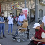 Gisela Zamora participó de una nueva entrega de sillas de ruedas en el Centro de Rehabilitación Frida Kahlo