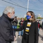Malena Galmarini inauguró el aliviador cloacal Roca que beneficiará a 20.000 vecinos y vecinas de Vicente López