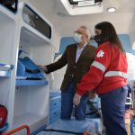 Benavídez: el intendente Julio Zamora presentó nuevos móviles y una base operativa del Sistema de Emergencias Tigre