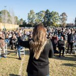 Malena Galmarini encabezó el plenario del Frente de Todos en Tigre