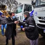 Escobar incorporó nuevos camiones y móviles para mejorar el sistema de recolección de residuos en el distrito