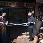 Julio y Gisela Zamora inauguraron el nuevo local comercial de la Unión de Pueblos Originarios de Tigre y Escobar