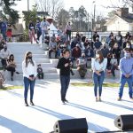 Leo Nardini inauguró la nueva plaza «La Amistad»