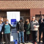 Katopodis, Simone, Galmarini, Tolosa Paz y Moreira inauguraron una nueva red de clocas que beneficiará a más 4.500 vecinas y vecinos de Loma Hermosa, partido de San Martín