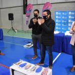 Leo Nardini, hizo entrega de estas plantillas en el polideportivo «Braian Toledo».