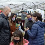 Buenos Aires Vacunate, AySA, ANSES y PAMI juntos en un operativo de cercanía en el barrio Las Tunas