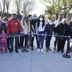 Noe Correa inauguró dos nuevos pavimentos en la ciudad de Grand Bourg